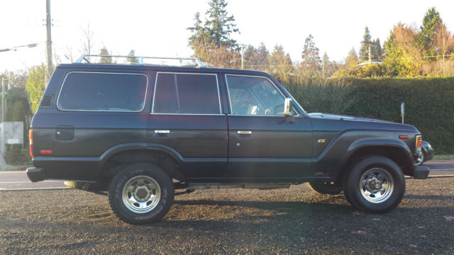 1981 Blue Toyota Land Cruiser