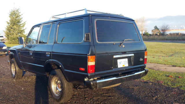 1981 Blue Toyota Land Cruiser