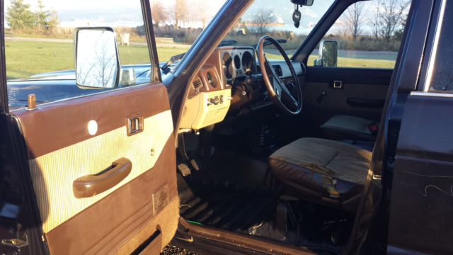 1981 Blue Toyota Land Cruiser