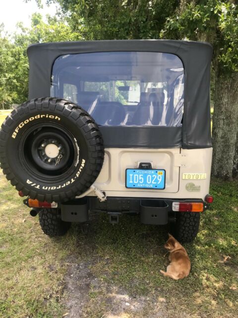 1981 DESERT TAN Toyota Land Cruiser SUV