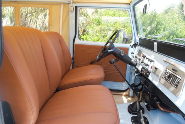 1978 Blue Toyota Land Cruiser Convertible