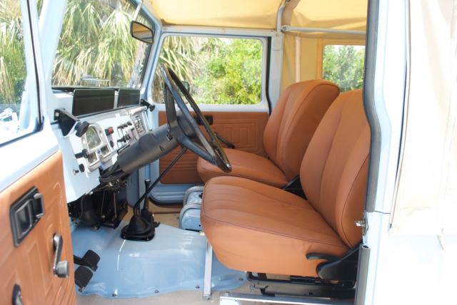1978 Blue Toyota Land Cruiser Convertible