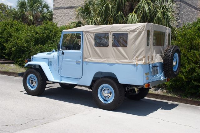 1978 Blue Toyota Land Cruiser Convertible