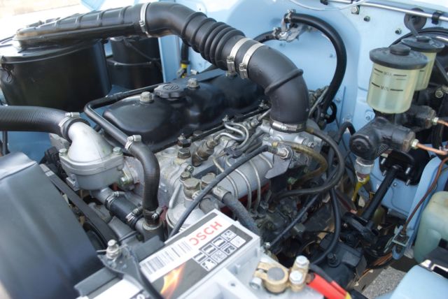 1978 Blue Toyota Land Cruiser Convertible