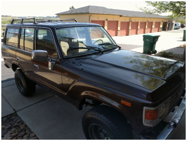 1983 Brown Toyota Land Cruiser Wagon
