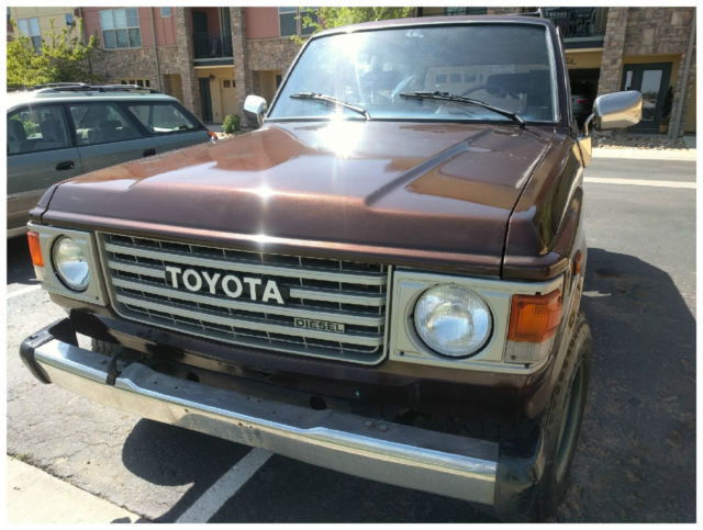 1983 Brown Toyota Land Cruiser Wagon