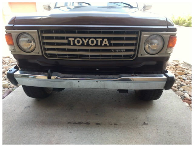1983 Brown Toyota Land Cruiser Wagon