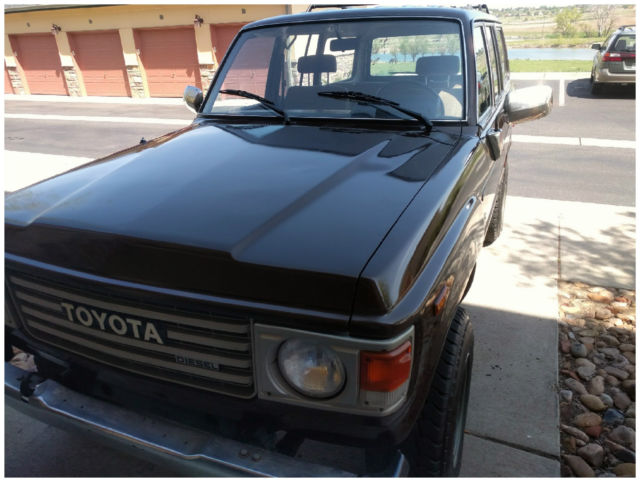 1983 Brown Toyota Land Cruiser Wagon