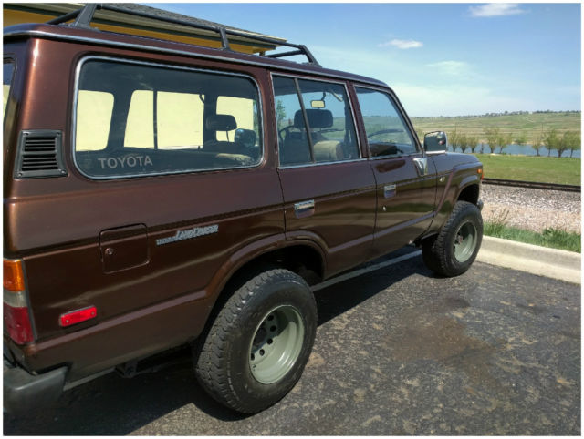 1983 Brown Toyota Land Cruiser Wagon