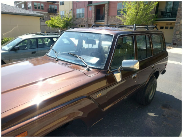 1983 Brown Toyota Land Cruiser Wagon