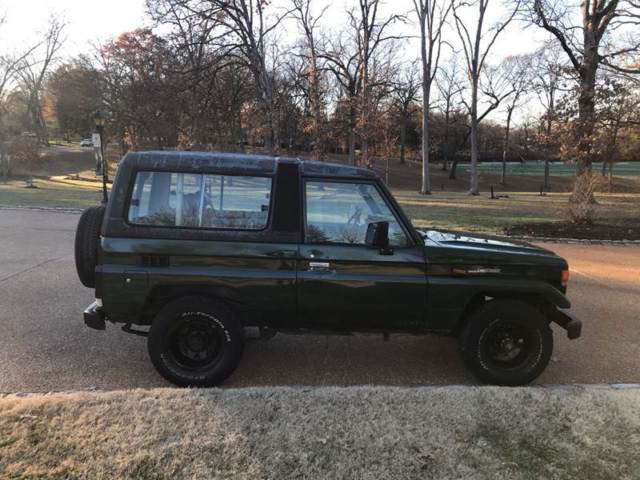 1990 Green Toyota Land Cruiser SUV