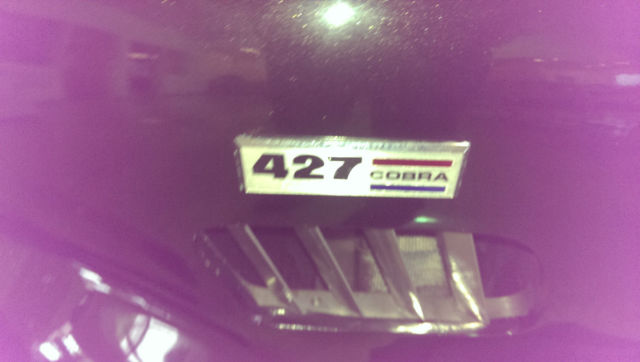 1967 Black Ford Cobra Coupe