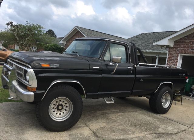 1972 Black Ford F-250