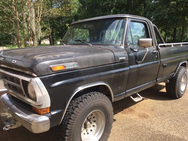 1972 Black Ford F-250