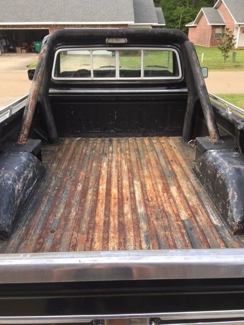 1972 Black Ford F-250