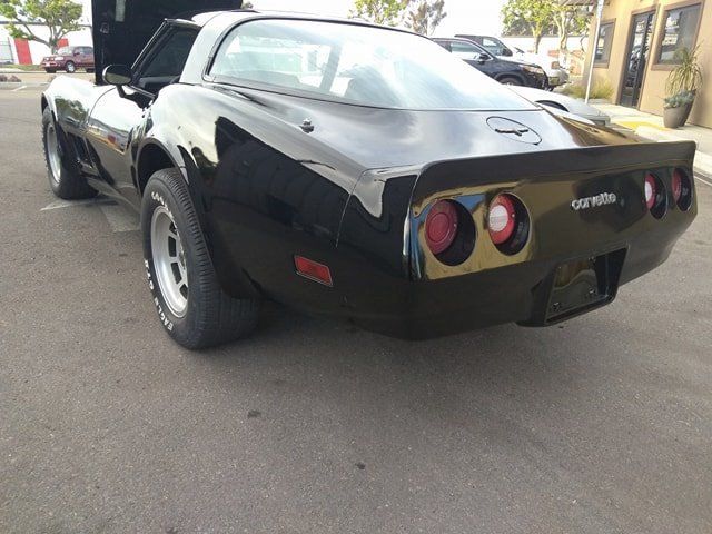 1980 Black Chevrolet Corvette Coupe