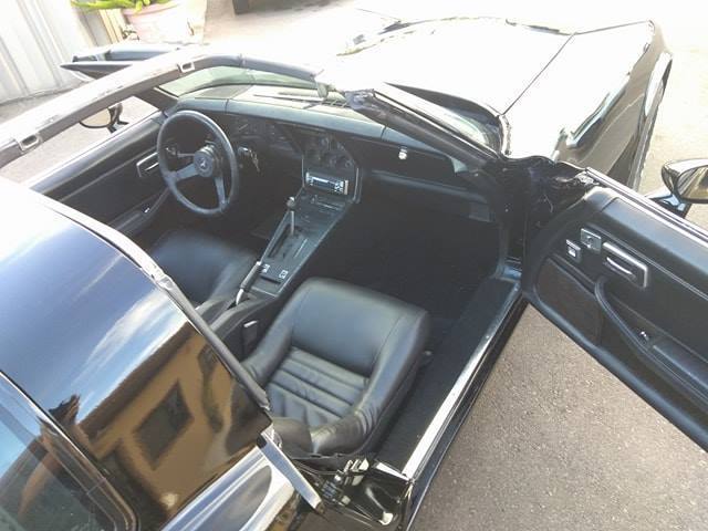 1980 Black Chevrolet Corvette Coupe
