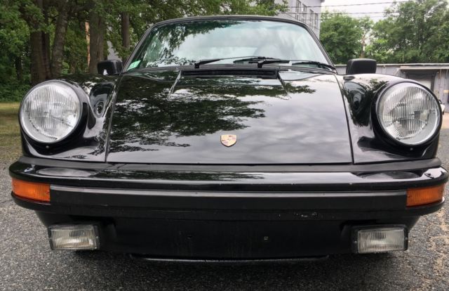 1981 Black Porsche 911 Coupe