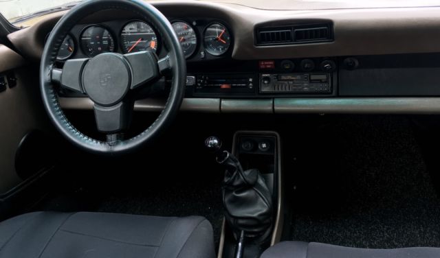 1981 Black Porsche 911 Coupe