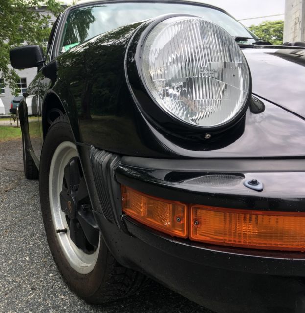 1981 Black Porsche 911 Coupe