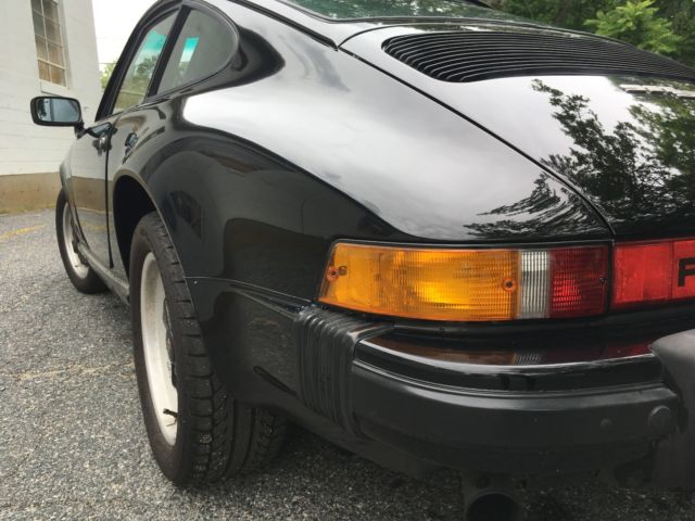 1981 Black Porsche 911 Coupe