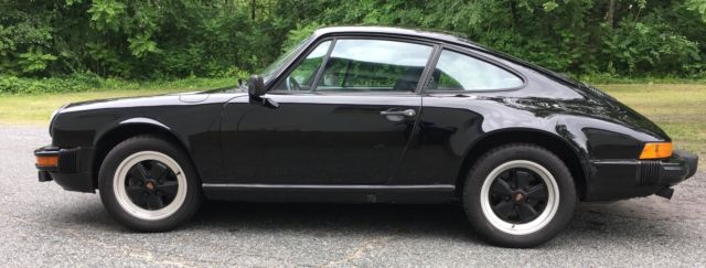 1981 Black Porsche 911 Coupe