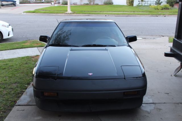 1987 Black Toyota MR2 Coupe
