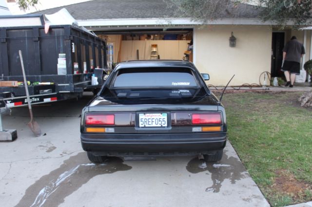1987 Black Toyota MR2 Coupe