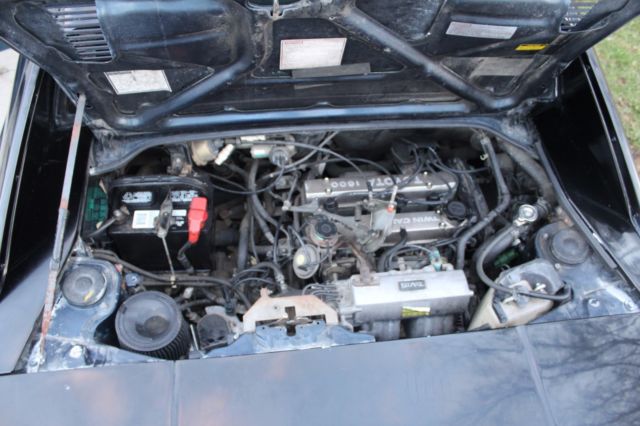 1987 Black Toyota MR2 Coupe