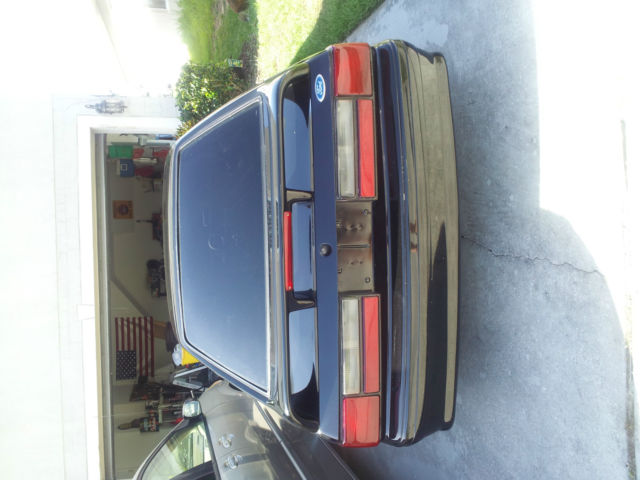 1988 Black Ford Mustang 2 door