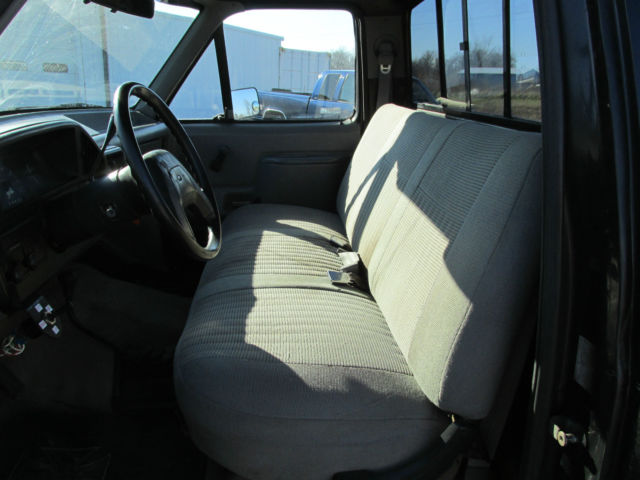 1988 Black Ford F-150 Standard Cab Pickup