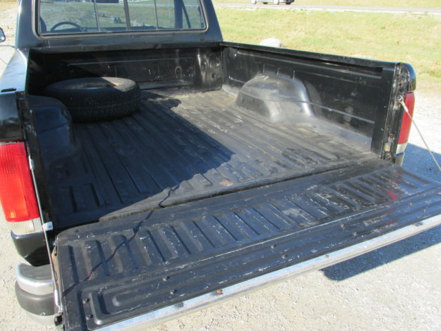 1988 Black Ford F-150 Standard Cab Pickup