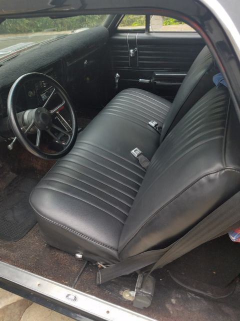 1968 Black Chevrolet El Camino Truck