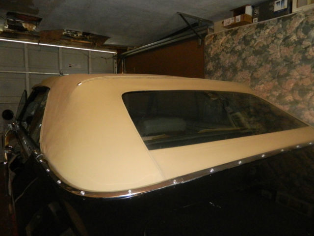 1966 Black Cadillac DeVille Convertible