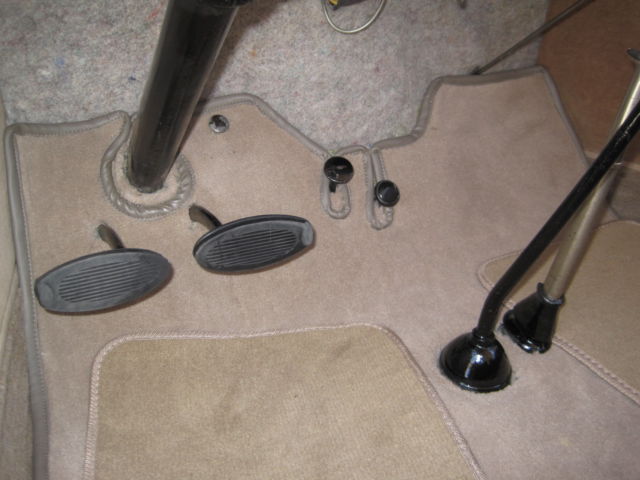 1930 black and Gold Ford Model A Tudor Sedan