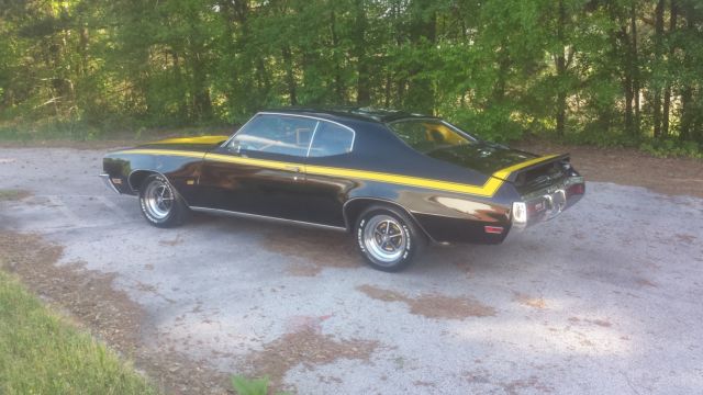 1972 Black Buick Skylark Coupe