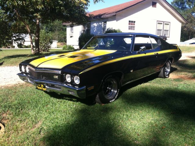 1972 Black Buick Skylark Coupe