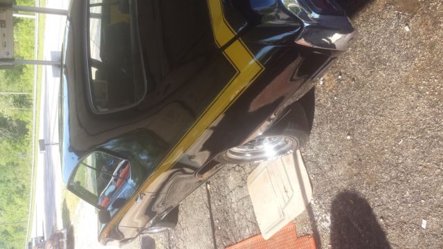 1972 Black Buick Skylark Coupe