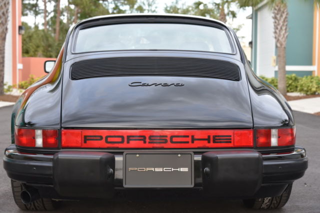 1984 Black Porsche 911