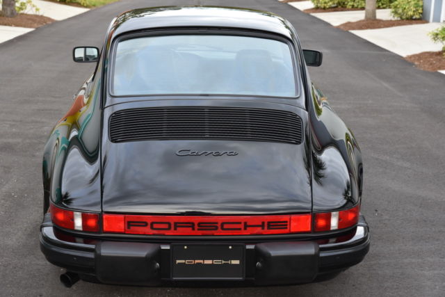 1984 Black Porsche 911