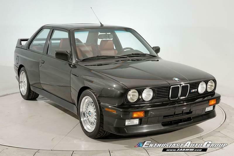 1988 Black BMW M3 Coupe