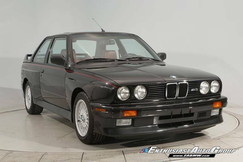 1988 Black BMW M3 Coupe