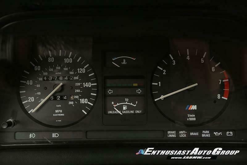 1988 Black BMW M5 Sedan
