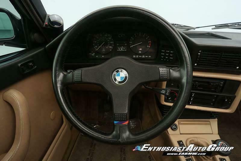 1988 Black BMW M5 Sedan