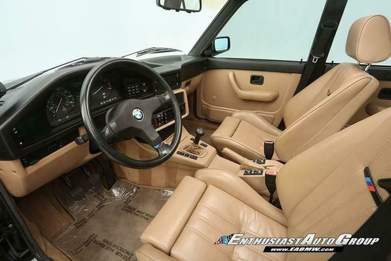 1988 Black BMW M5 Sedan