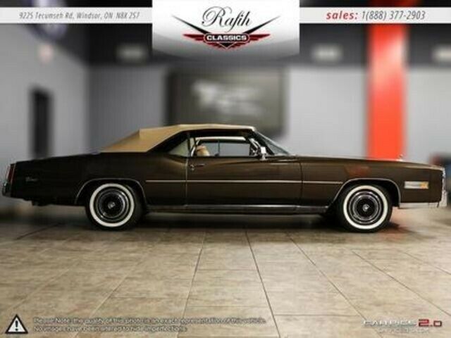 1976 Black Cadillac Eldorado --