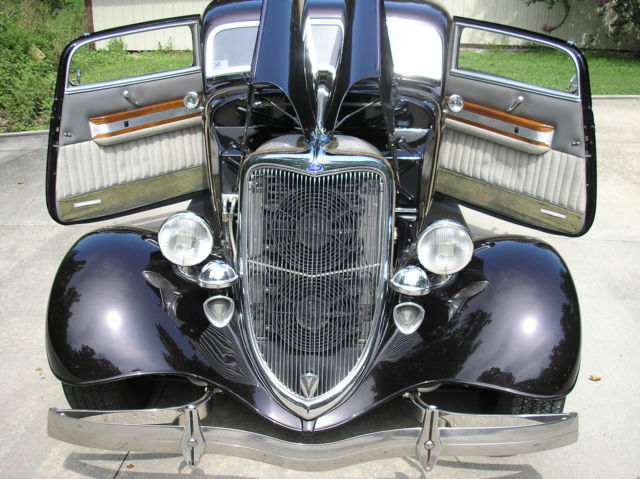 1934 Black Cherry Ford Other 2 door sedan