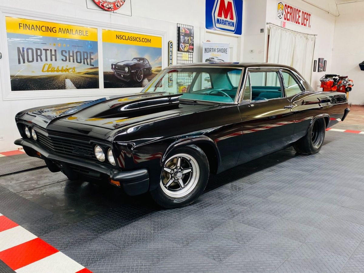 1966 Black Chevrolet Bel Air/150/210 2 Door