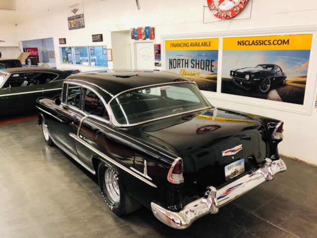 1955 Black Chevrolet Bel Air/150/210 2 Door