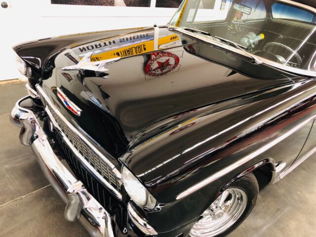 1955 Black Chevrolet Bel Air/150/210 2 Door